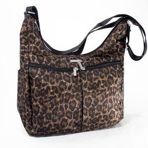 Baggallini Leopard Print Crossbody Bag